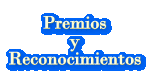 Premios y Reconocimientos