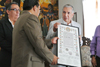 Ren&eacute; Avil&eacute;s Fabila durante la ceremonia de entrega de la copia de la C&eacute;dula Real de Atlixco