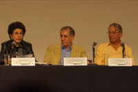 Ren� Avil�s Fabila recibe homenaje por trayectoria en la Sala M. Ponce del Palacio de Bellas Artes - 50 a�os de Literatura - Protagonistas de la literatura mexicana.  Participantes: Miguel Sabido, Silvia Molina, Ren� Avil�s, Jos� Agust�n, Eraclio Zepeda y Bernardo Ruiz