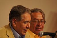 Ren&eacute; Avil&eacute;s Fabila recibe homenaje por trayectoria en la Sala M. Ponce del Palacio de Bellas Artes - 50 a&ntilde;os de Literatura - Protagonistas de la literatura mexicana.  Participantes: Miguel Sabido, Silvia Molina, Ren&eacute; Avil&eacute;s, Jos&eacute; Agust&iacute;n, Eraclio Zepeda y Bernardo Ruiz