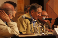 Ren&eacute; Avil&eacute;s Fabila recibe homenaje por trayectoria en la Sala M. Ponce del Palacio de Bellas Artes - 50 a&ntilde;os de Literatura - Protagonistas de la literatura mexicana.  Participantes: Miguel Sabido, Silvia Molina, Ren&eacute; Avil&eacute;s, Jos&eacute; Agust&iacute;n, Eraclio Zepeda y Bernardo Ruiz
