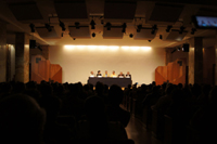 Ren&eacute; Avil&eacute;s Fabila recibe homenaje por trayectoria en la Sala M. Ponce del Palacio de Bellas Artes - 50 a&ntilde;os de Literatura - Protagonistas de la literatura mexicana.  Participantes: Miguel Sabido, Silvia Molina, Ren&eacute; Avil&eacute;s, Jos&eacute; Agust&iacute;n, Eraclio Zepeda y Bernardo Ruiz