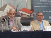 Fernando Macotela y Ren&eacute; Avil&eacute;s Fabila