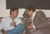 Ren&eacute; Avil&eacute;s Fabila con Bernardo Ruiz