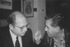 Ren&eacute; Avil&eacute;s Fabila con &Oacute;scar Hijuelos Premio Pulitzer