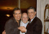 Ren&eacute; Avil&eacute;s Fabila con Edmundo Valad&eacute;s y Federico Ortiz Quesada