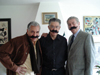 Ren&eacute; Avil&eacute;s Fabila con Federico Ortiz Quesada y Ra&uacute;l Cremoux