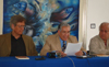 Ren&eacute; Avil&eacute;s Fabila con Carlos Bracho y Dionicio Morales