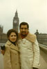 Rosario y Ren� en Londres, 1971