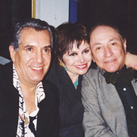 Con Martha Chapa y Sergio Fernández (2001)