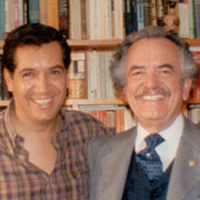 Con Rubén Bonifáz Nuño