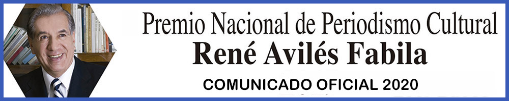 Premio Nacional de Periodismo Cultural - Comunicado Oficial